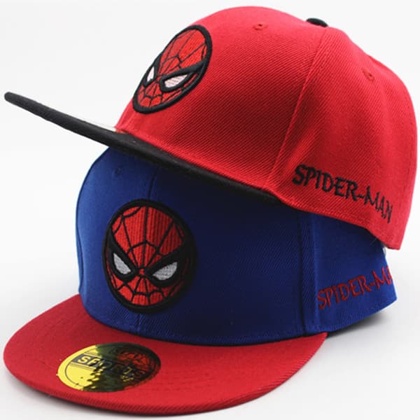 2 stk. Baseballcaps for gutter og jenter, justerbar sportscaps med trykknapp