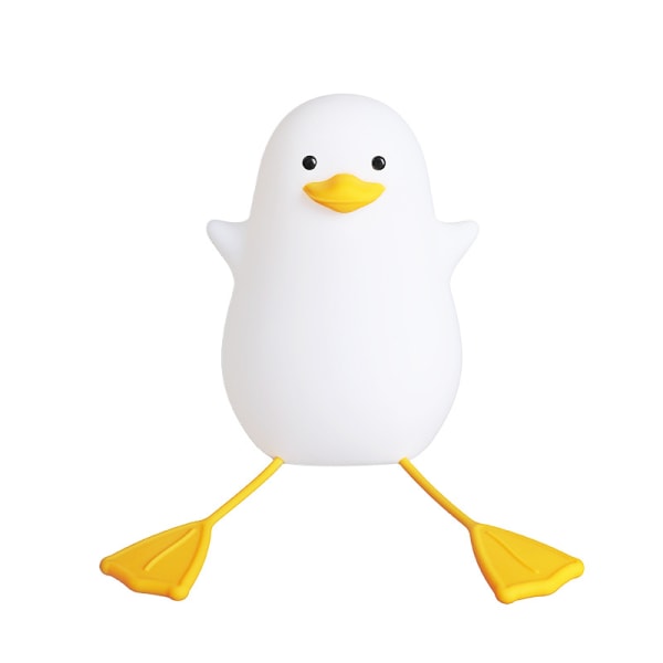 White LED Night Light for Kids, Silicone Cute Seagull Baby Dimma