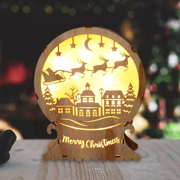 Trepynt til jul, unike dekorative juledekorasjoner Lu