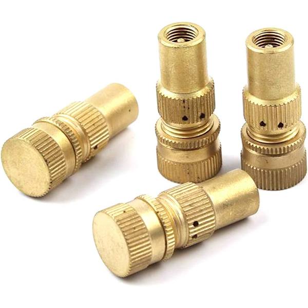 4 stk. Offroad Rust Proof Messing Dæk Deflator GM Dæk Defl