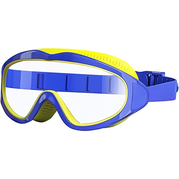 Svømmebriller til børn i blå og gul - svømmemasker til Bo