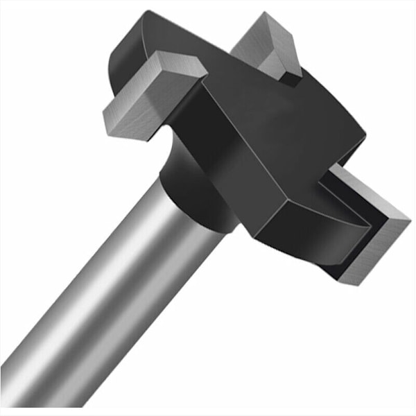 6mm Skaft CNC Spoilboard End Mill Overflatefreser, Wolframkarbid Freser for Trebearbeiding