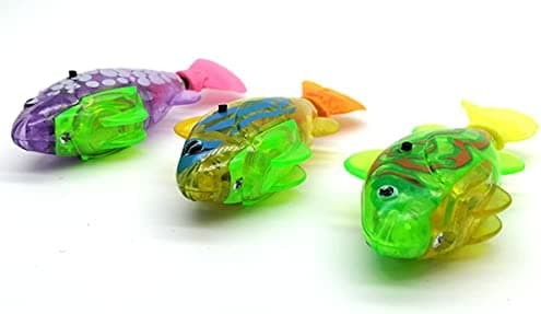 4 stk. interaktive robotfisk leker for katt, beste vannkatt