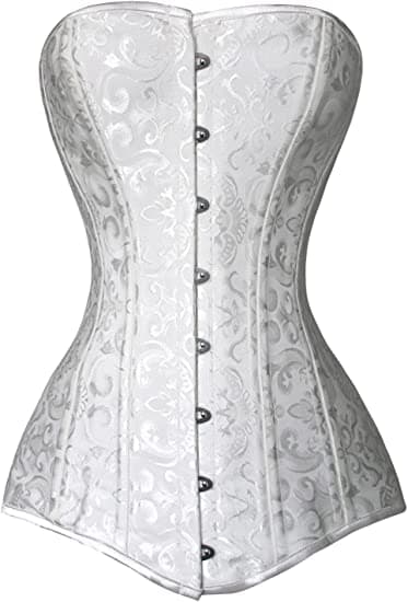 Kvinners 26 Stålbein Bomulls Lang Torso Timeglass Kroppsshaper C