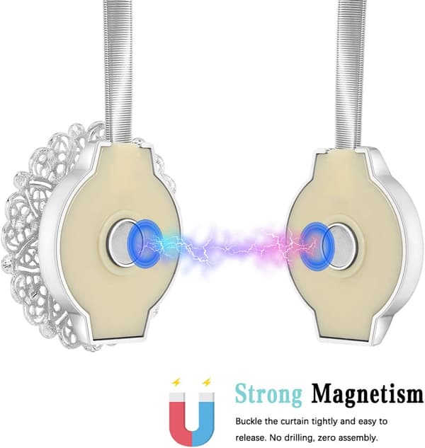 Hopea - Verhokiinnikkeet magneettilukoilla [2 kpl], Elast