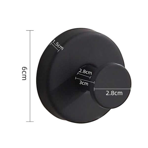 4x Pyyhekoukut - Pyyhekoukut imukupilla - Imukuppi koukulla 5KG