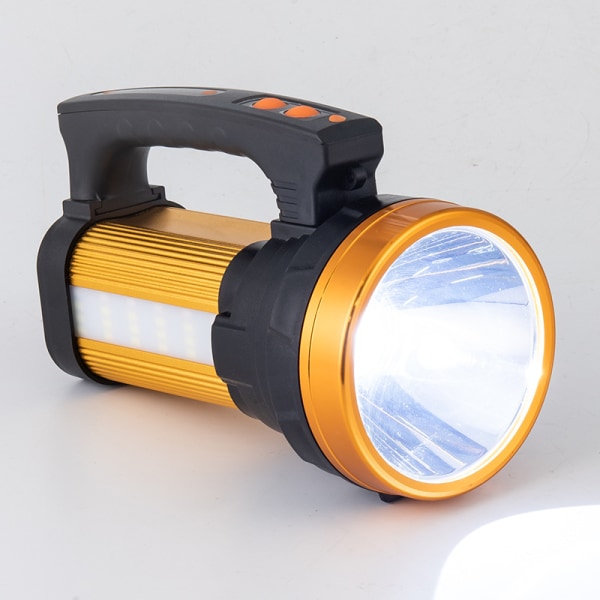 Ultra kraftig LED-lommelykt, oppladbar lommelykt, 120w stor sup