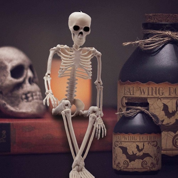 16 tommer Halloween Skelet Full Body Mulige bevægelige Joints fo