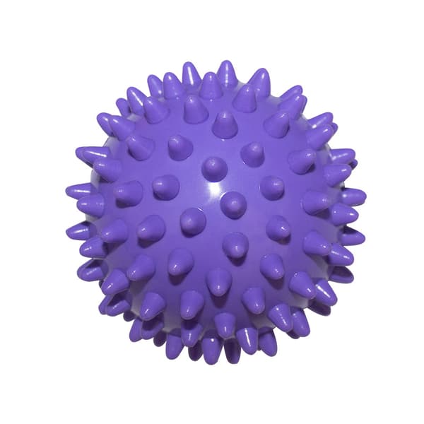 9 cm blød massagebold x 1 (lilla) - triggerpunkt refleks tryk
