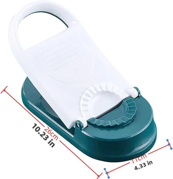 (Hvit) Raviolimaker Modell, 2 i 1 Dumpling Mold Maker, Tortilla
