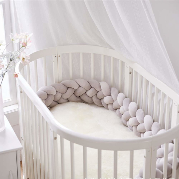Barneromsramme, Babyseng, Babysengstøtfanger, Flettet Barneromsramme, 4 P
