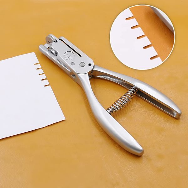 Sömnadspunschtång, sömmersketång, sömnadsmönstertång, klädpunschtång, hand