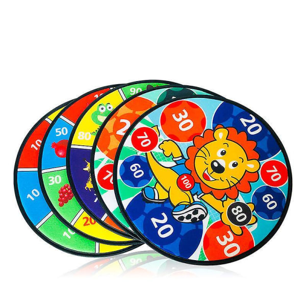 36 cm dartskive til børn med 8 klæbrige bolde, sjovt festlegetøj