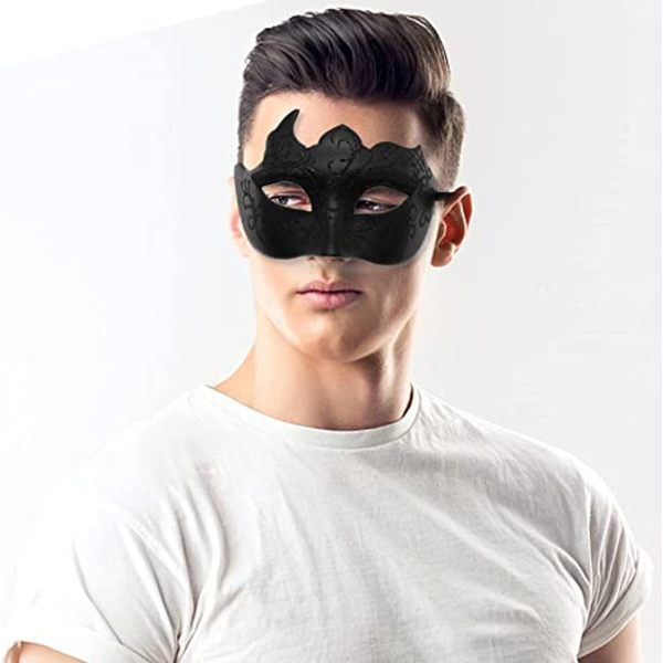 Parmask för par - Venetianskt maskeradmask - Kvinna - Spetsmask