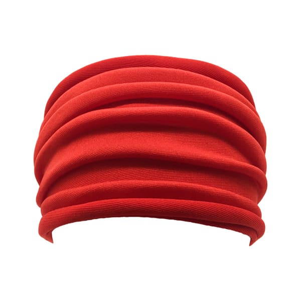Myk, elastisk pannebånd for kvinner, bredt pannebånd for løping