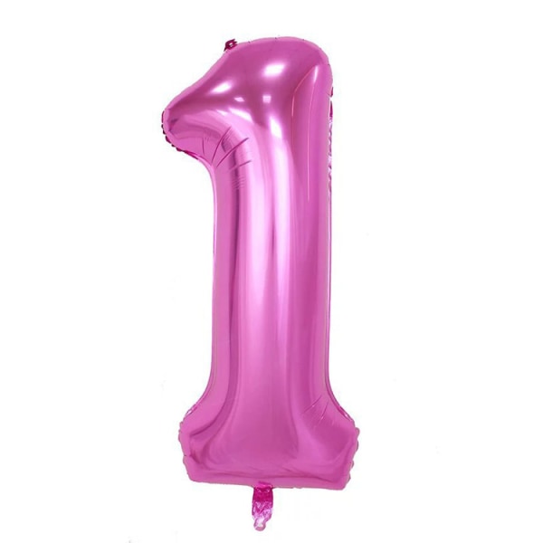 40 tommer store folie pink fødselsdag nummer balloner 18. Happy Bi