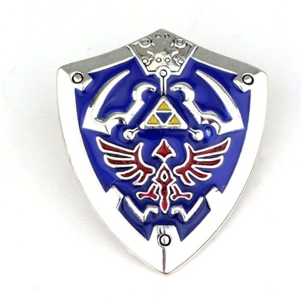 Pin - Hylian Shield Pin - Rintakoru - Hylian Shield, 2 kpl Sliver ja