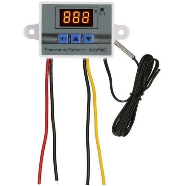 Termostat og temperaturprogrammering Lille digital termostat, S