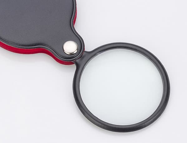 2-pack kampanj, AGILITY Mini hopfällbar läderförstoringsglas
