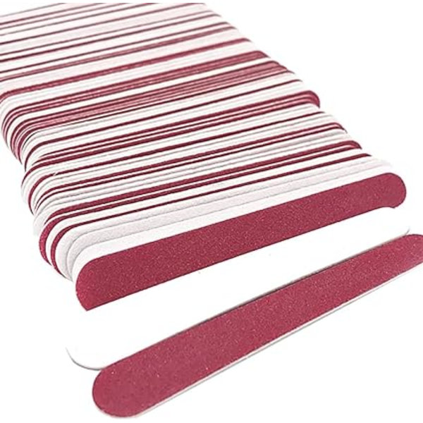 50 stk. Engangs Brune Neglefile