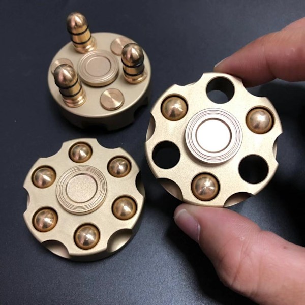 Cool Alloy Fidget Spinner Metal, Fidget Cube Chain Toys Small