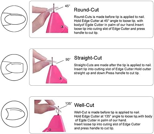 Tip Cutter Gel Negleklipper Pink