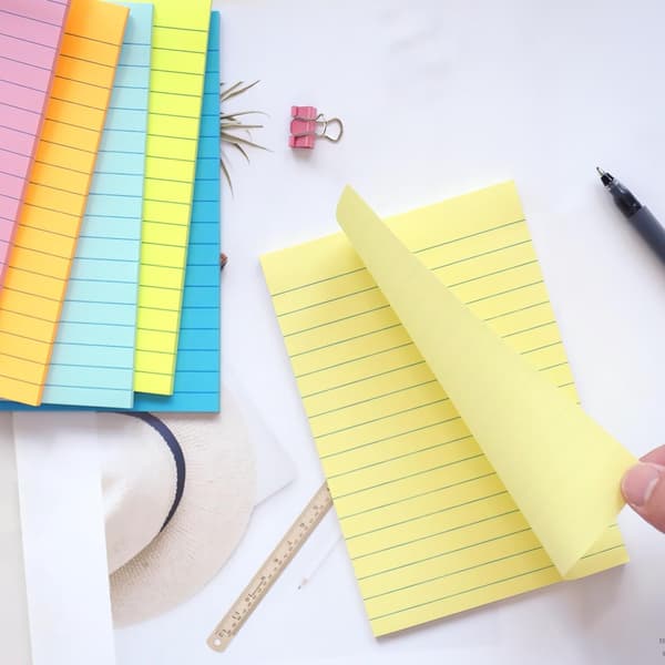270 stk. Post-it sett, Post-it etiketter, Individuelle Post-it lapper, 100*150