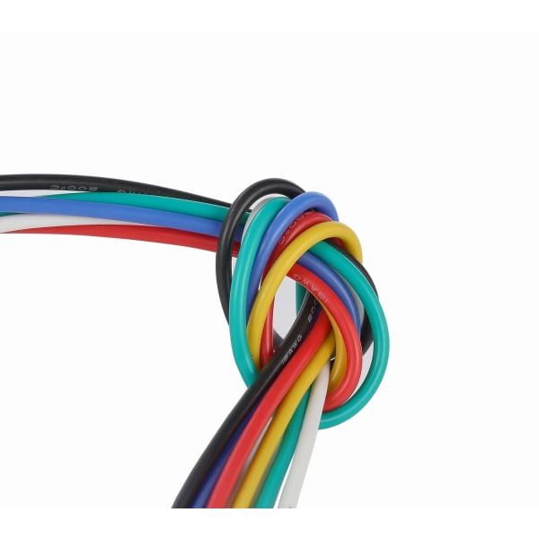 26 AWG elektrisk ledning, krogwiresæt fleksibel silikonetråd (5