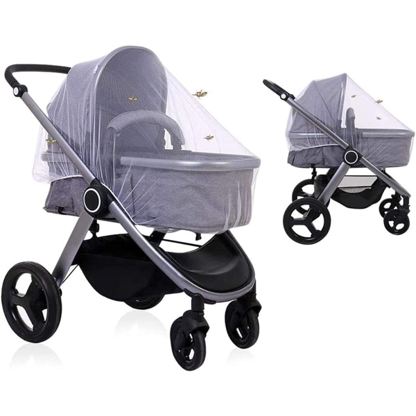Universell insektsnät, myggnät för barnvagn, barnvagn, buggy, C
