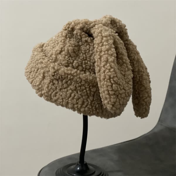 Efterår og vinter cashmere pullover hat strikket uld hat stor