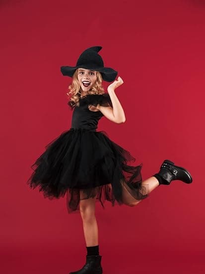 2-pak Halloween heksehatt varme ullhatter for kvinner Hal