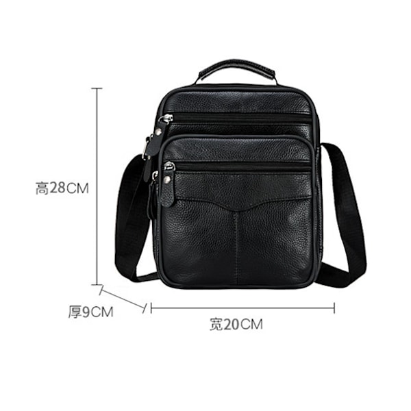 Herre Crossbody Tasker Læder Taske Lille Herre Håndtasker Cross S