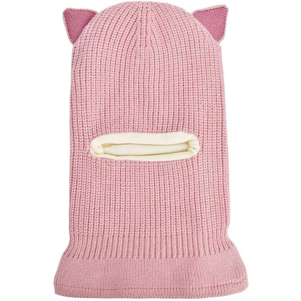Baby Flickor Pojkar Vinter Varma Halsduk Sjal Mössa Stickad Söt Ansikte C