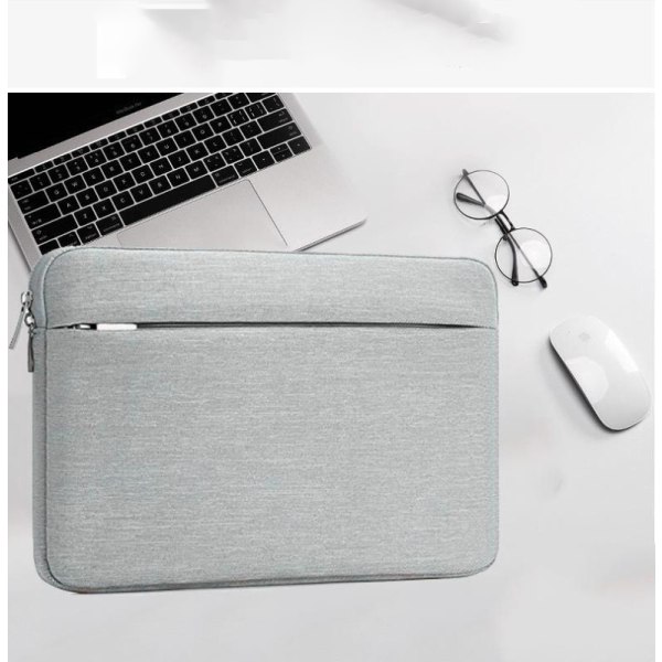 Lysegrå - 15" "Laptop Sleeve" Ultrabook bærbar taske -