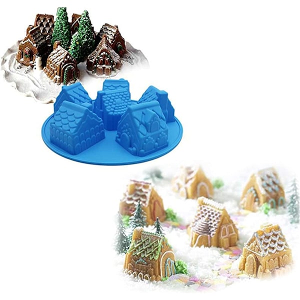 1 hulrums bageform i non-stick silikone til muffins, Ch