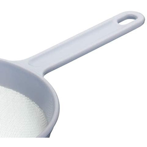 7 cm, (hvid) Rund nylon mesh plast si