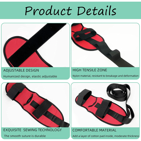 Stretching stropp, Fitness Yoga Strap, Ankel Ligament Elastic Ban