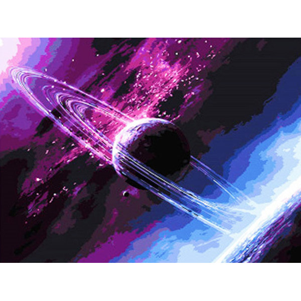 30x40cm 5D DIY Diamantmaleri Fuld, Kosmisk Serie#K, DIY Diamant