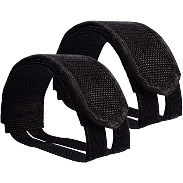 1 par cykelpedalstropper Pedal tåclipsstropper Tape til fast G
