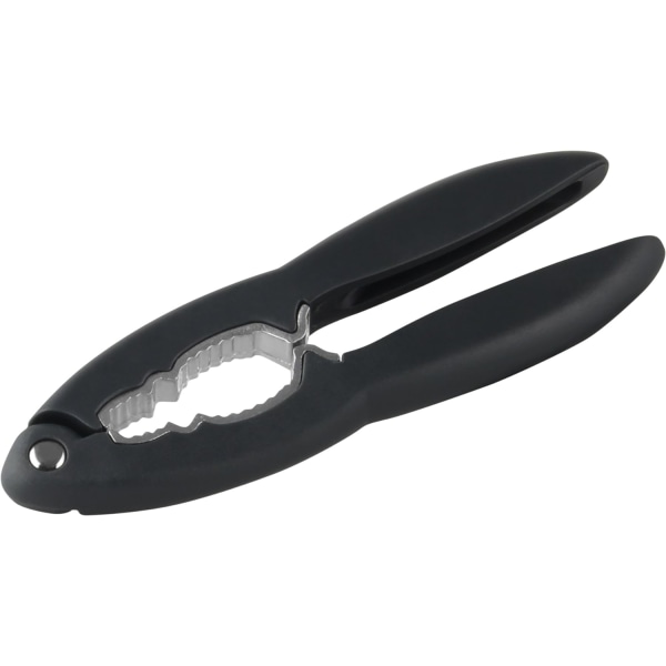 Svart-1pc Verktyg Valnöt Hållare Tallrik Nöt Hållare ABS Handtag Valnöt Cracker Krabba Cracker