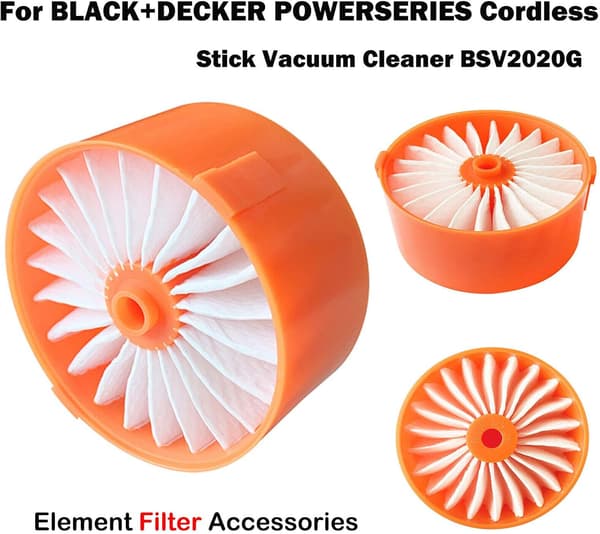 4-pakkaus Black & Decker BSV2020G ja BSV2020P -imurille A