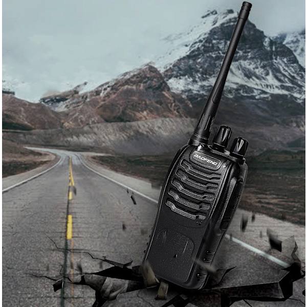 Walkie Talkie pitkän kantaman 1kpl Vox ladattava kanava Walkie Tal