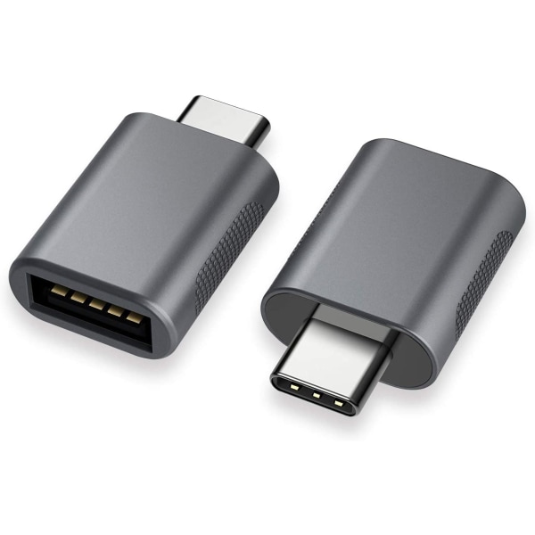 USB C til USB Adapter (2-Pack), USB-C til USB 3.0 Adapter, USB Typ