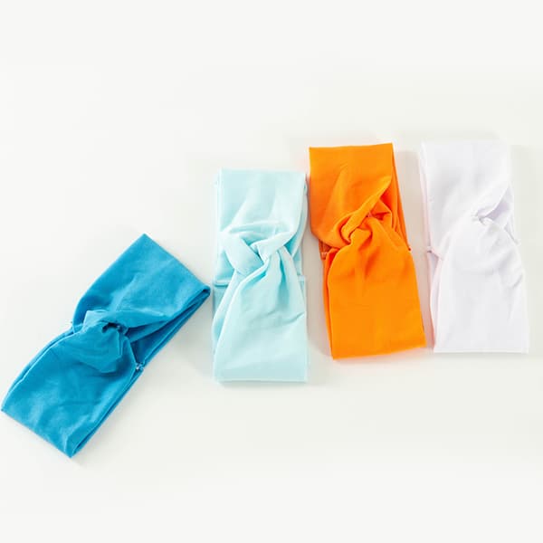 4 stk. Dame Hodebånd Blomster Antik Elastisk Hodebånd Criss