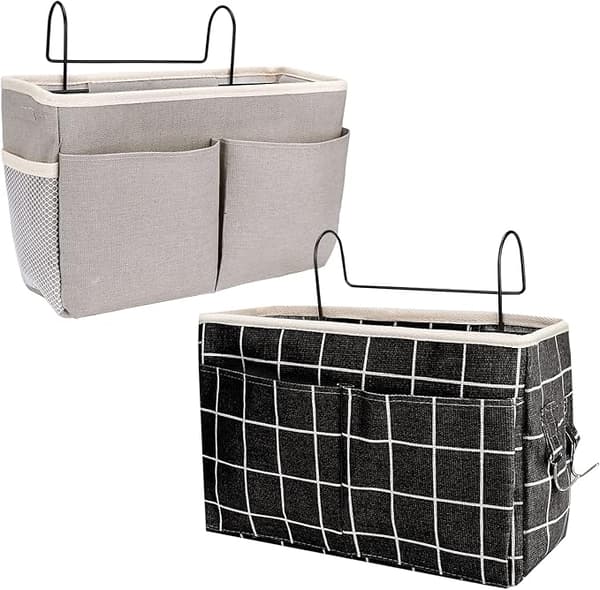 Sängsida Organizer 2 PCS Sängsida Väskor Hängande Korg Förvaring Wate