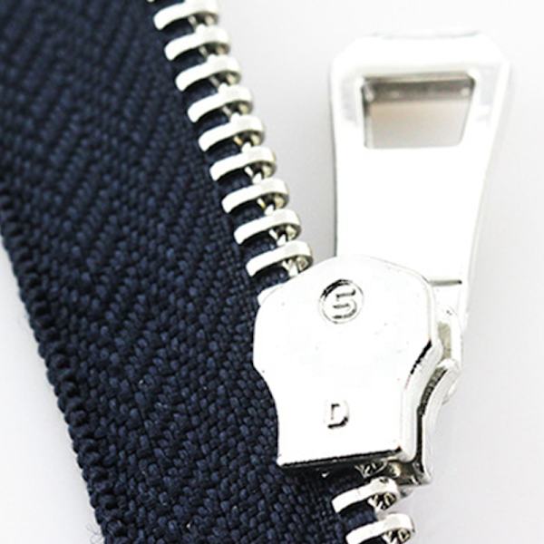 6-pack högkvalitativa 5# metallblixtlås 65 cm öppna automatiska lås