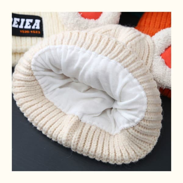 Børne hue Efterår og vinter ny baby pullover hue Tyk