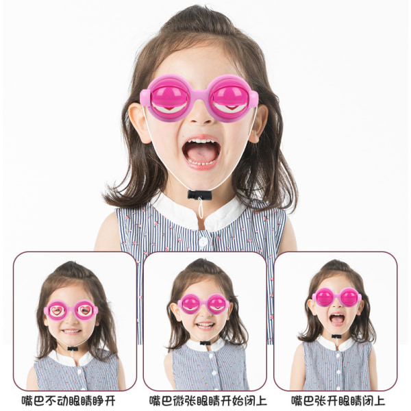 Gale øyne, morsomme briller for barn, leker, ny kreativitet f042 | Fyndiq