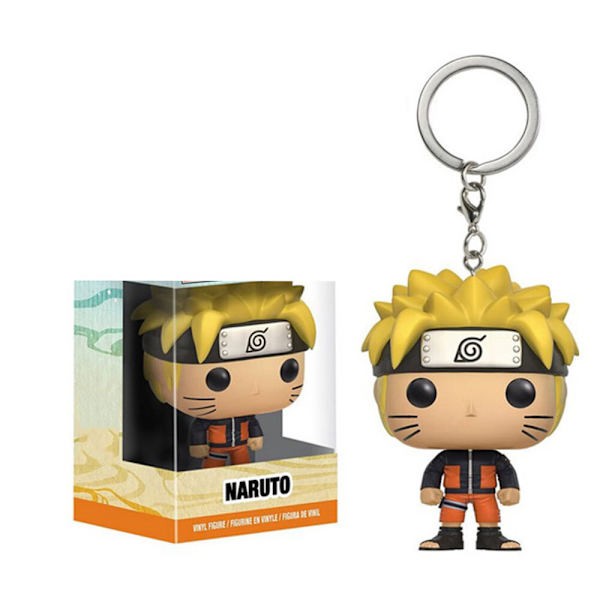 Anime Pocket Pop Nøglering Shippuden-Naruto, 10663, Gul