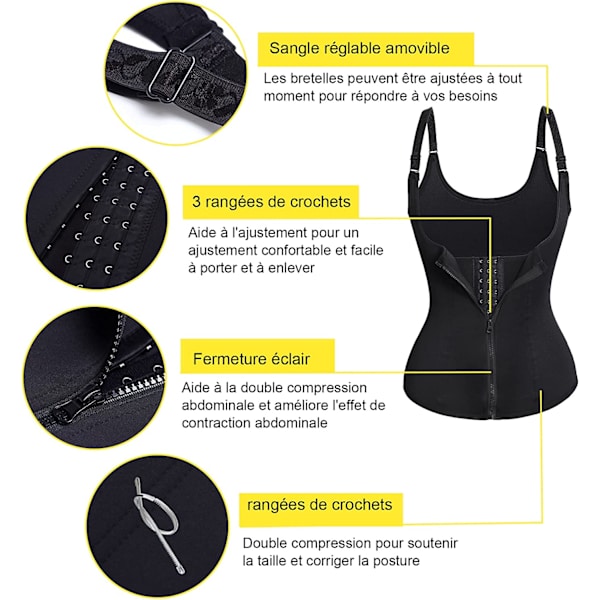 Kvinner Slankende Slire Flat Mage Midje Shaper Trening Slankende
